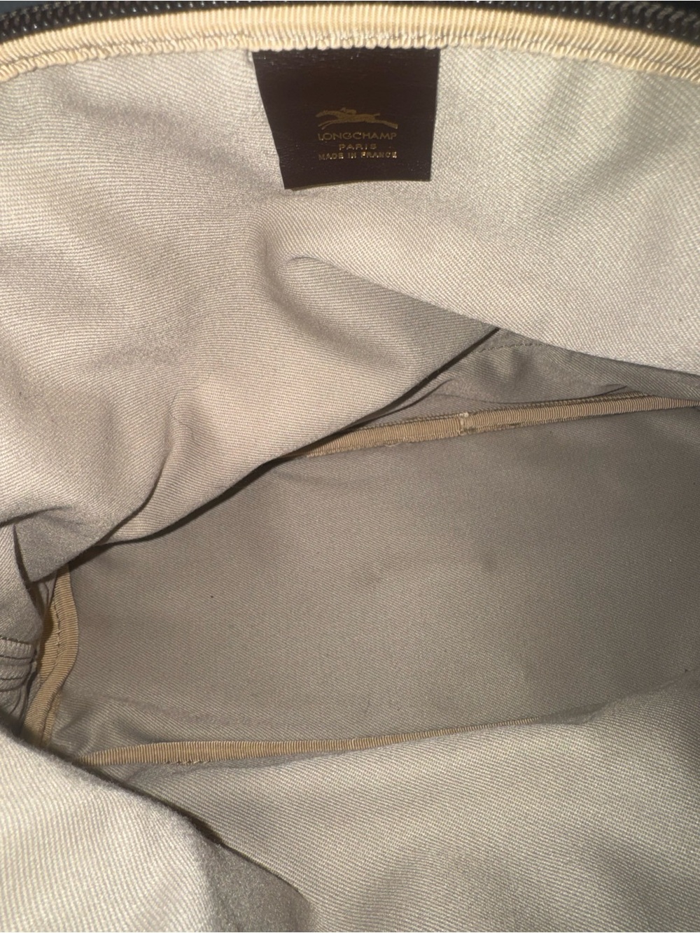 Longchamp Dark Brown Leather Shoulder Bag EUC - Picture 5 of 8